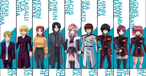 gundam seed|gundam seed character list.